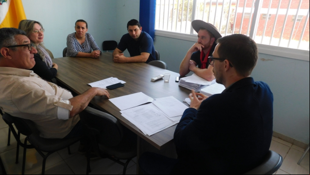 Reunião com os representantes do RPPS do Municipio.